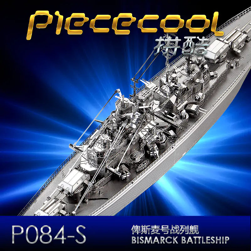 Bismarck Battleship 3D DIY Metal Puzzle Toy