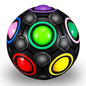 Rainbow Puzzle Ball- Fidget Ball Puzzle Game- Brain Teaser Toy For