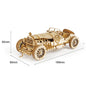 Robotime ROKR Grand Prix Car 3D Wooden Puzzle Game Assemble Racing Car